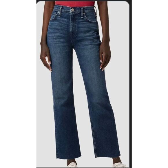 Hudson Jeans Denim - Hudson Remi High Rise Straight Ankle Jeans Size 24 New